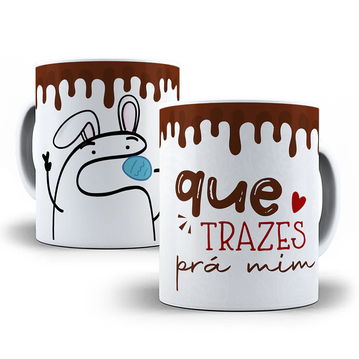 8 Artes para Caneca Flork Páscoa Estampas Sublimação Baixar Grátis 6