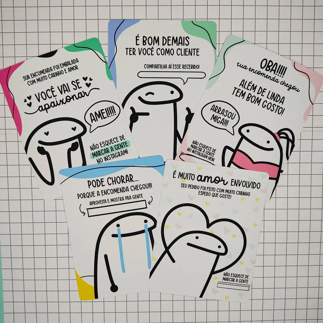 16 Artes para Cartões de Agradecimento Flork Arquivos Jpeg 5