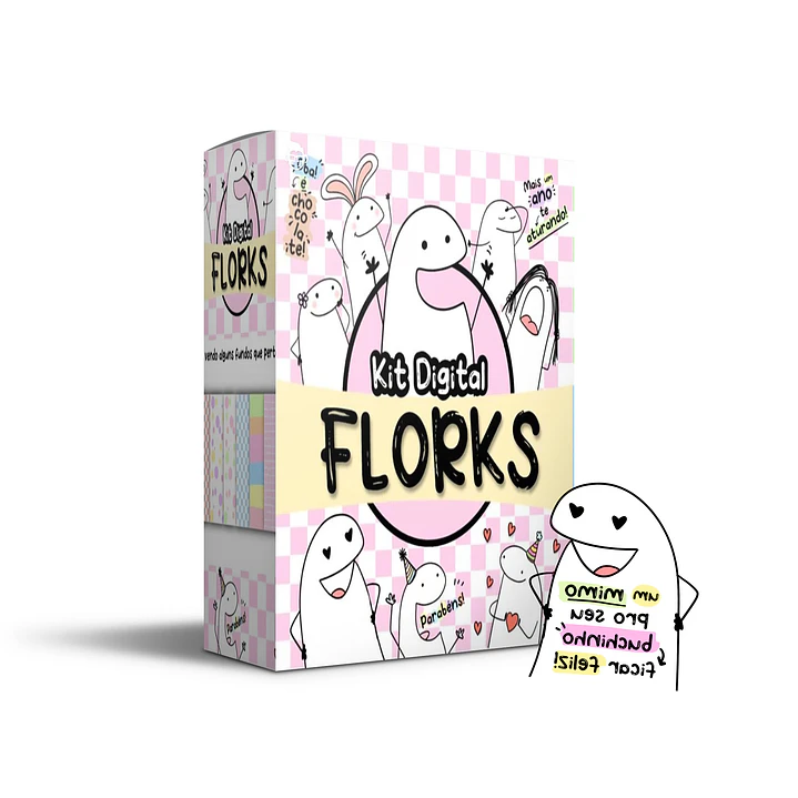 Kit Digital Flork Bento Memes sem fundo Lt3 Arquivos Png 1