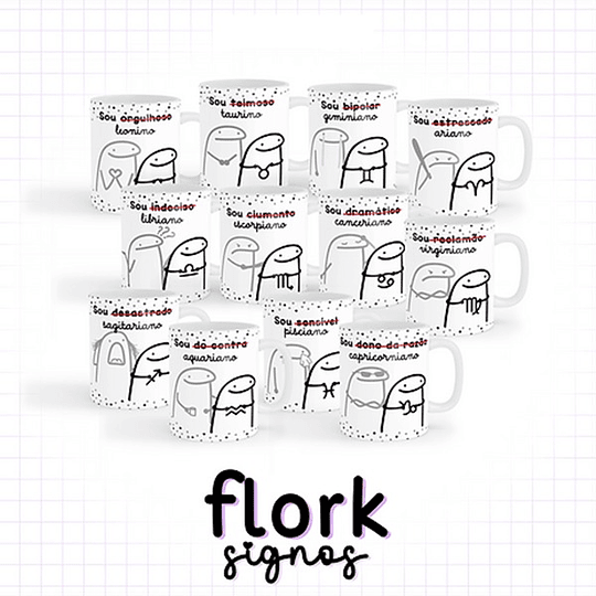 Kit Digital Flork Sem Fundo Lettering Arquivos Png - Arquivos Silhouette e  scanncut Papéis Especiais