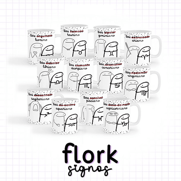 Kit Digital Flork Signos sem fundo Lt5 Arquivos Png 5