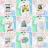 88 Artes Camisas Dia dos Professores Editável em Corel Draw