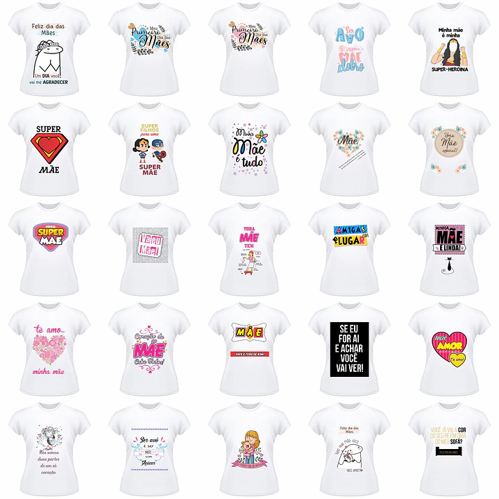 700 Artes Caneca Dia das Mães Completo Arquivos Jpg Png + Mockups 15