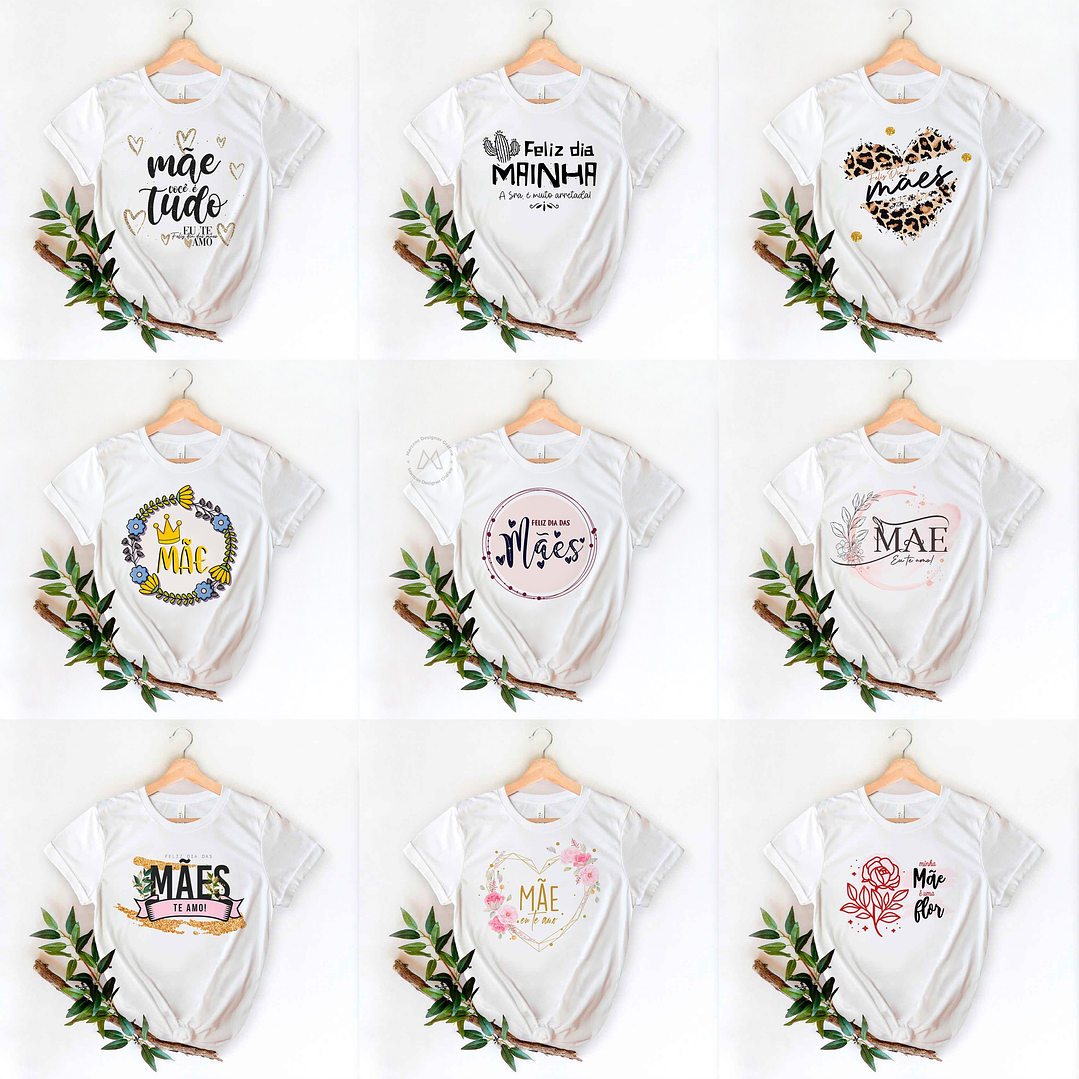 46 Artes Canecas Dia das Mães Arquivos Editável em Corel Draw 5