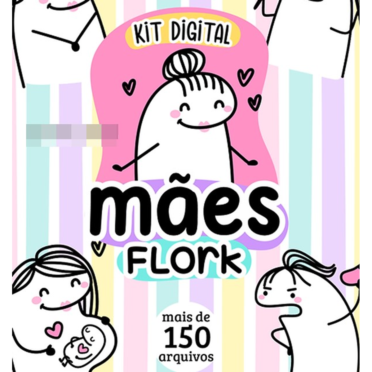 Kit Digital Flork Bento Memes Letrinhas 2 sem fundo Arqui