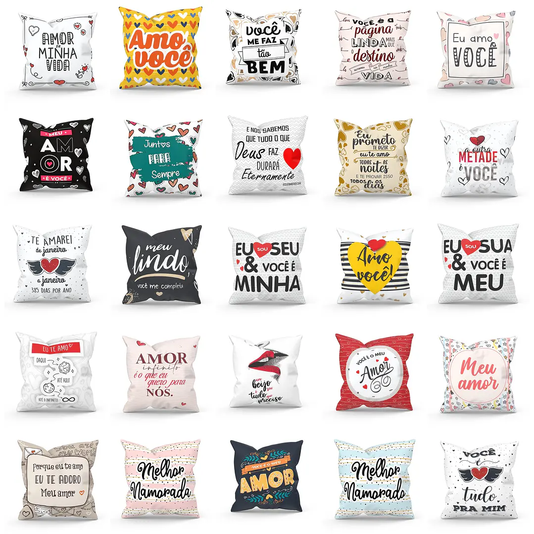 Artes Caneca Dia dos Namorados Camisa Almofadas Completo Arquivos Jpg Png + Mockups 9