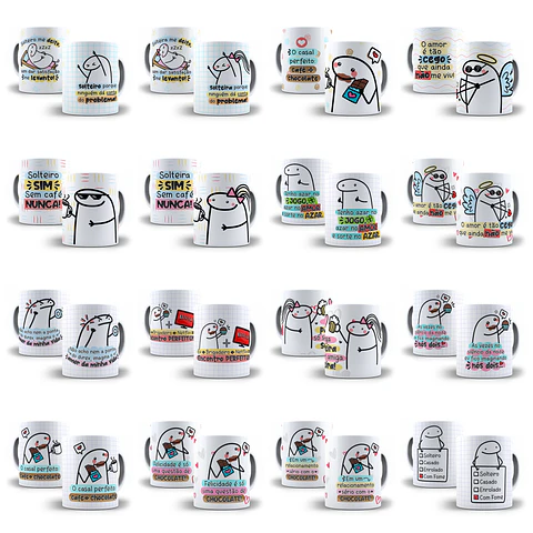 37 Artes Caneca Flork Solteiros Arquivos Png