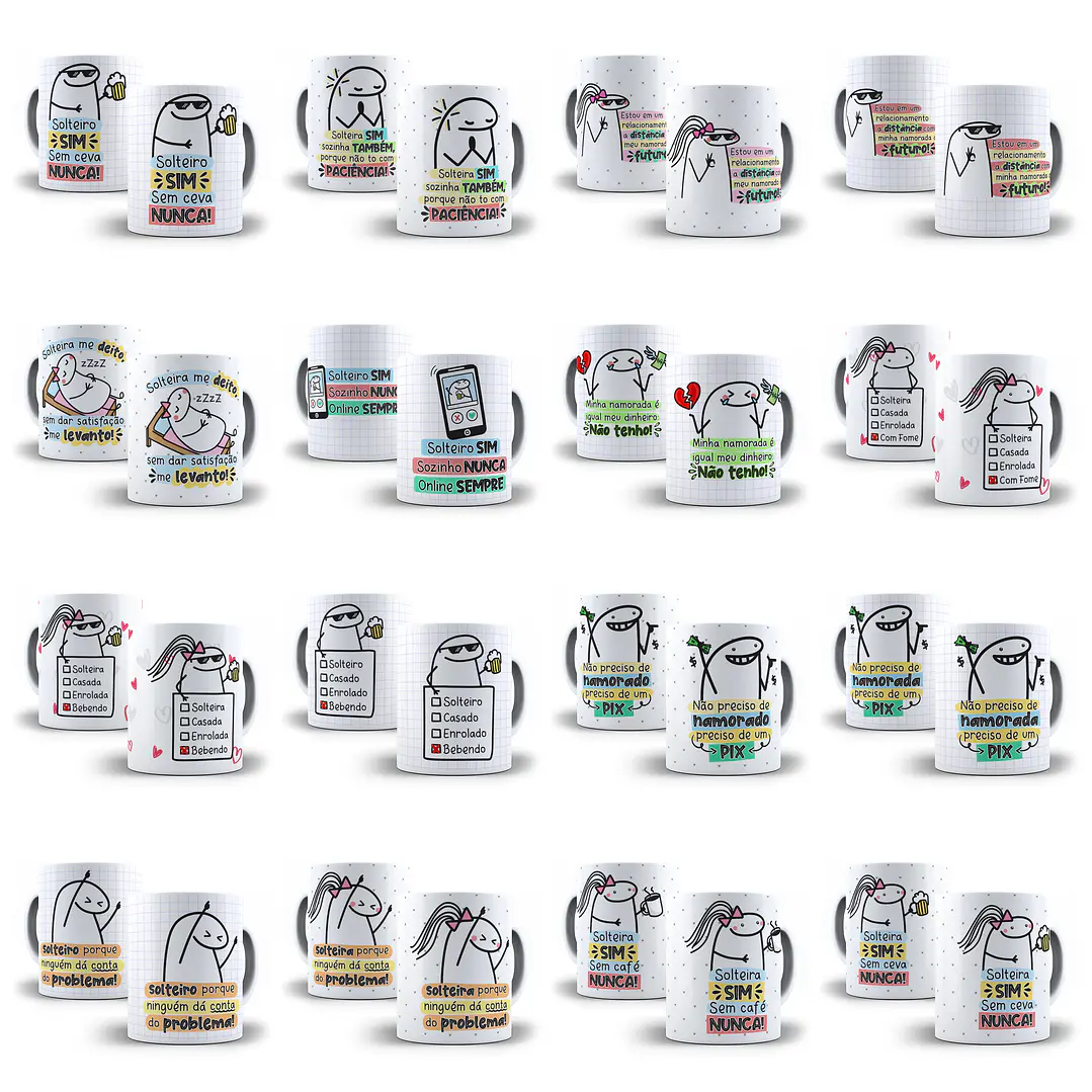 37 Artes Caneca Flork Solteiros Arquivos Png 2