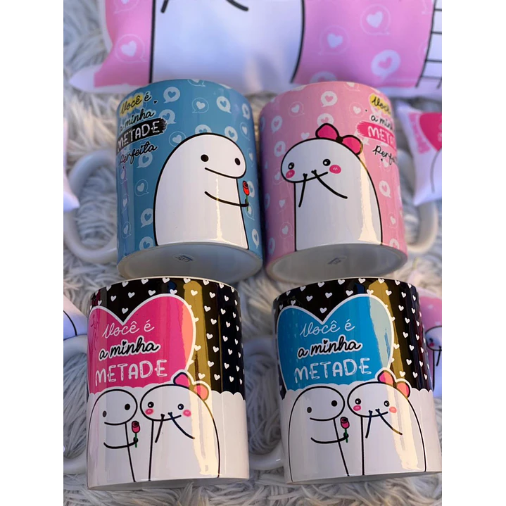Pack Artes Canecas Sublimação Flork Namorados Arquivos Png 7