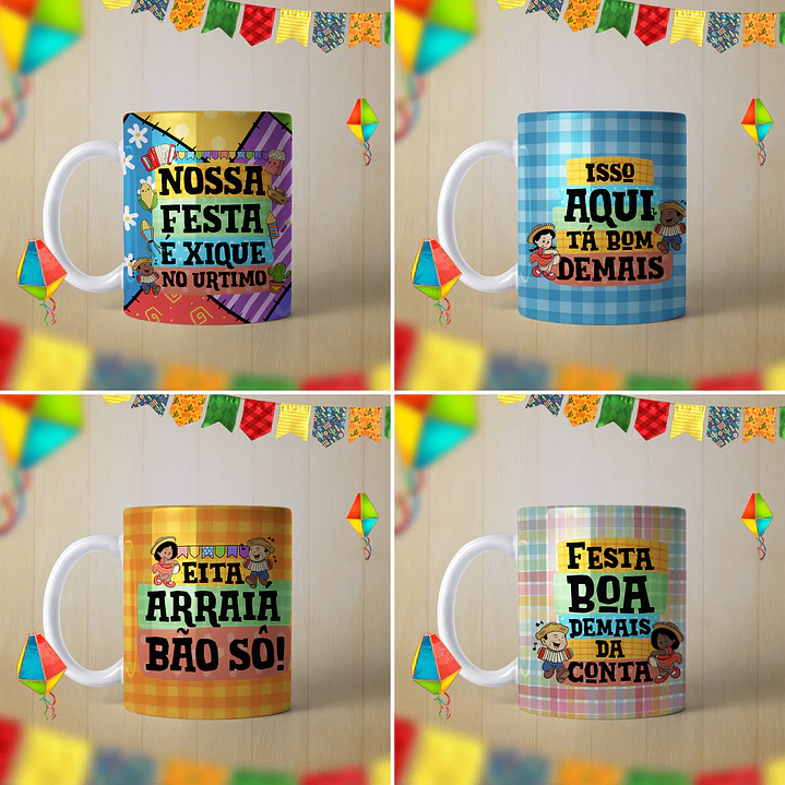 10 Artes Caneca Festa Junina Arquivos Jpg  1