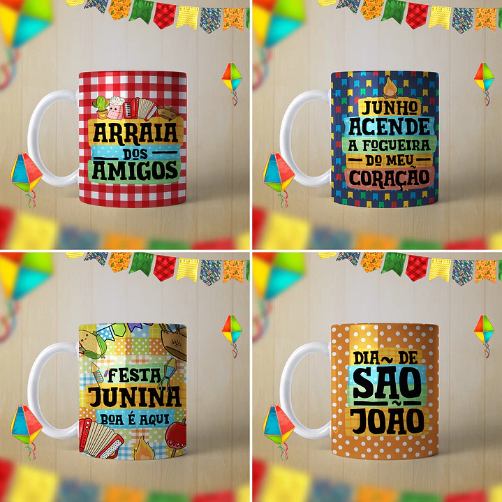 10 Artes Caneca Festa Junina Arquivos Jpg  2