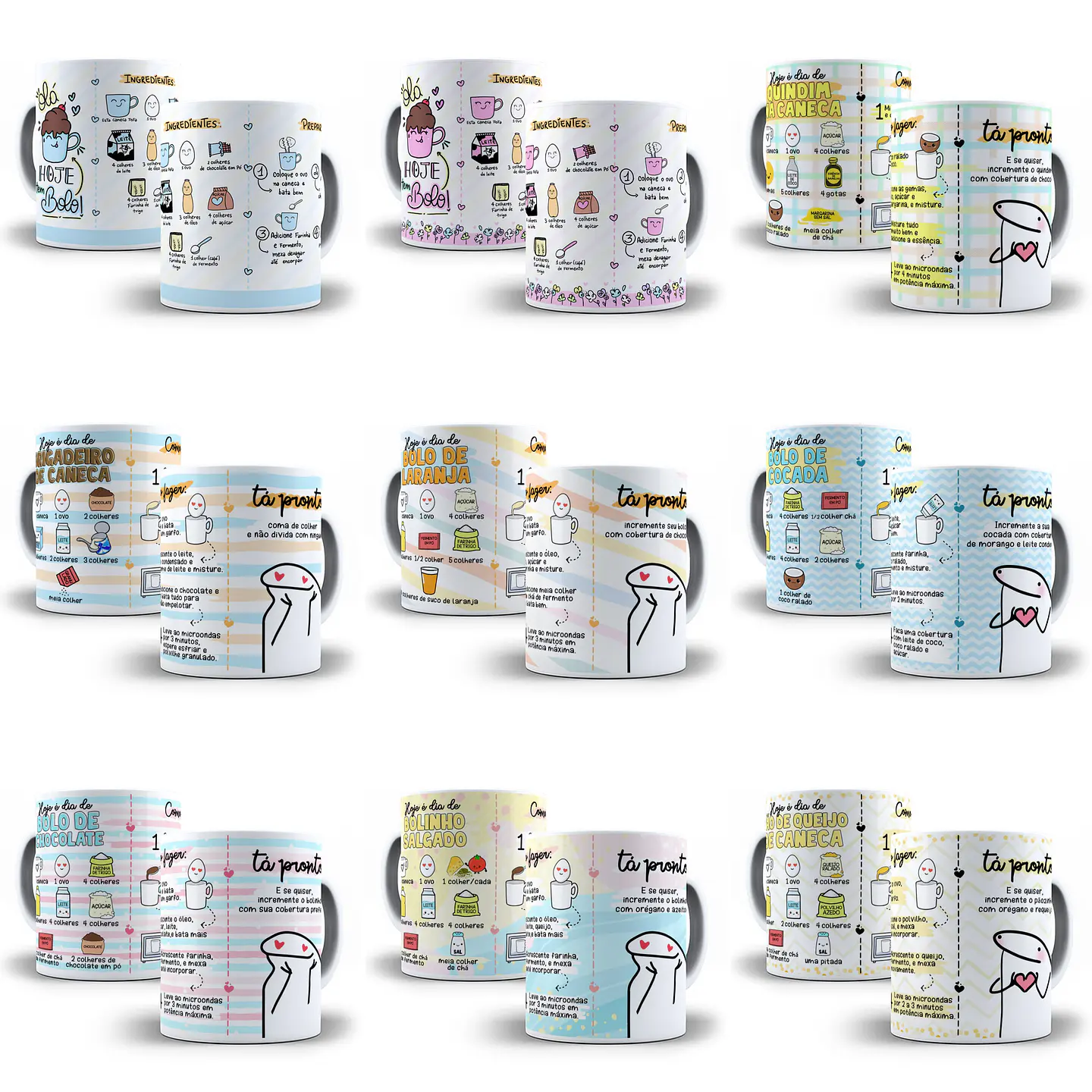 10 Artes Caneca Receitas Florks Arquivos Jpg  1