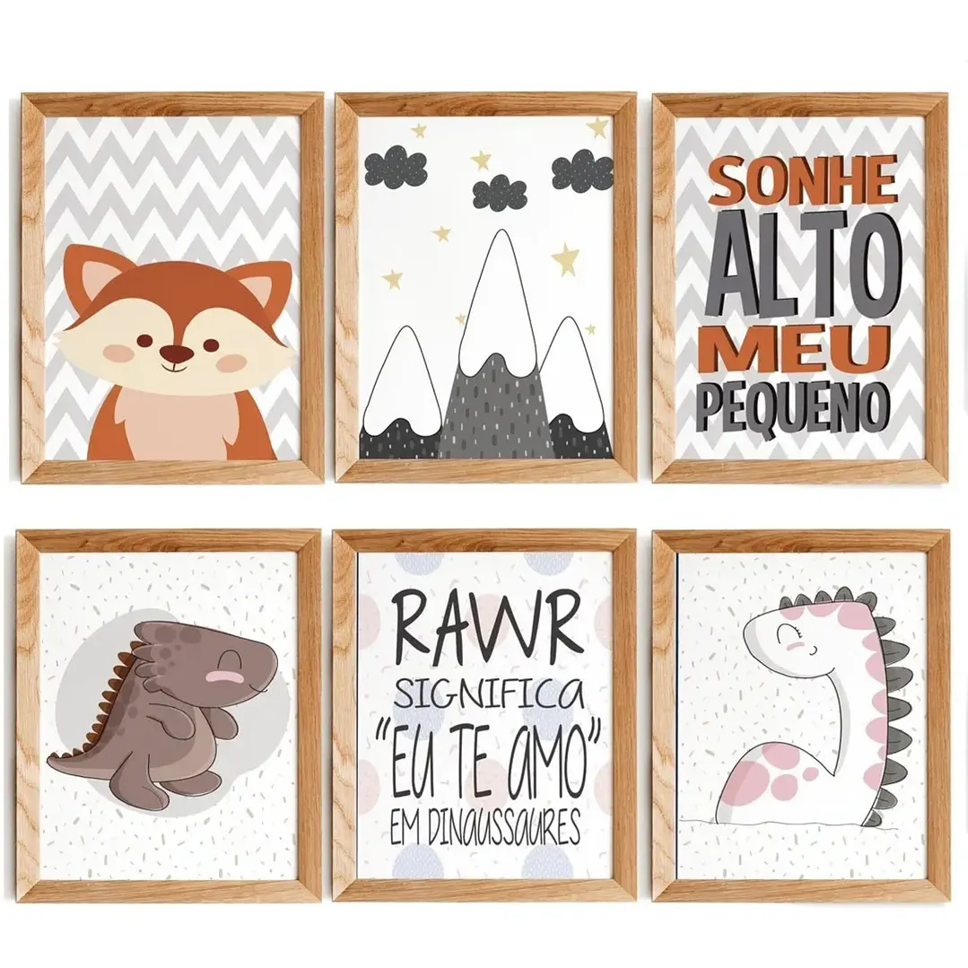 Artes para Quadros Infantis Super Kit Arquivo Infantil 2