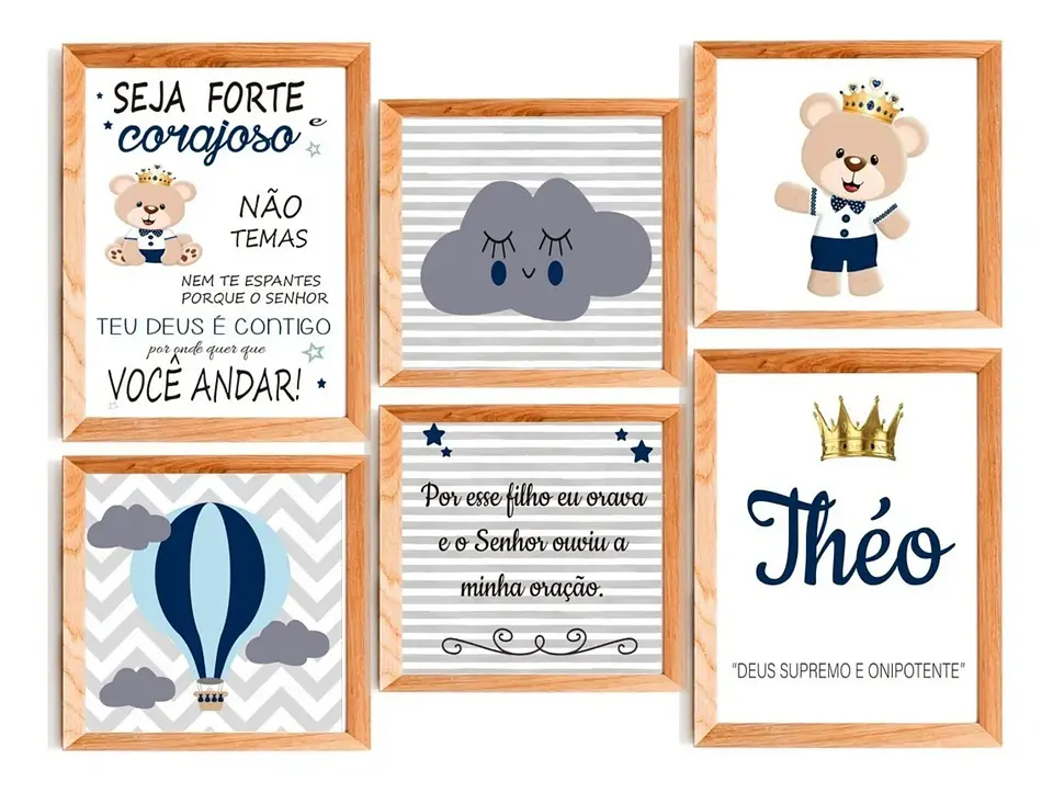 Artes para Quadros Infantis Super Kit Arquivo Infantil 4