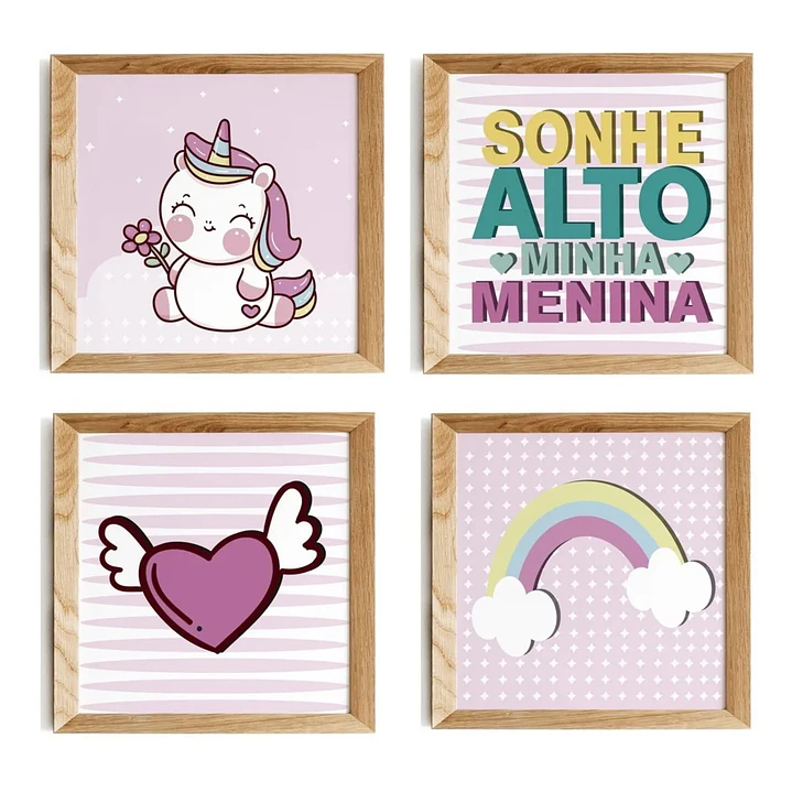 Artes para Quadros Infantis Super Kit Arquivo Infantil 10