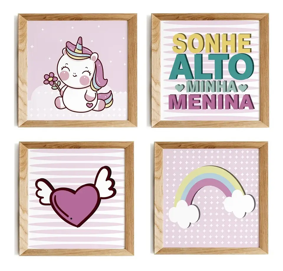Artes para Quadros Infantis Super Kit Arquivo Infantil 10
