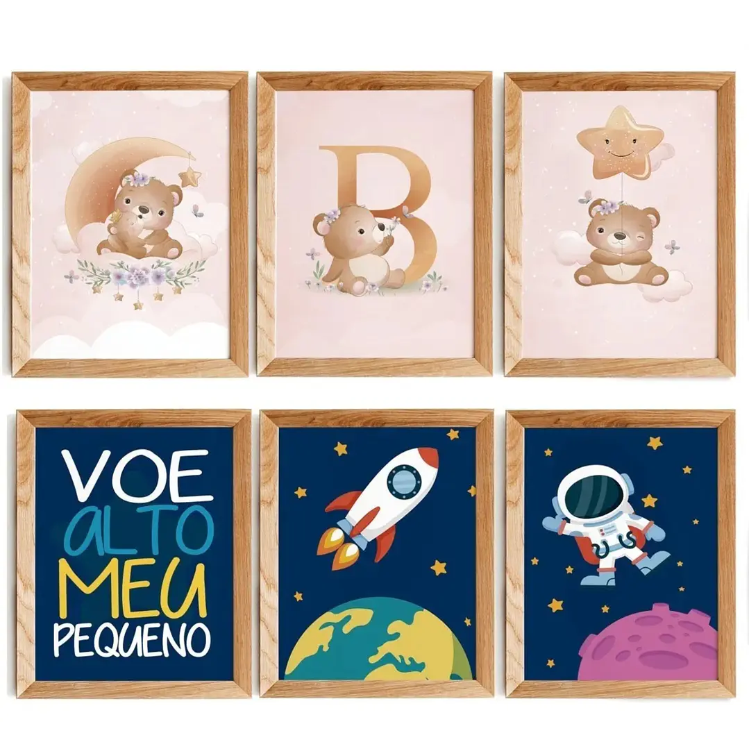 Artes para Quadros Infantis Super Kit Arquivo Infantil 11