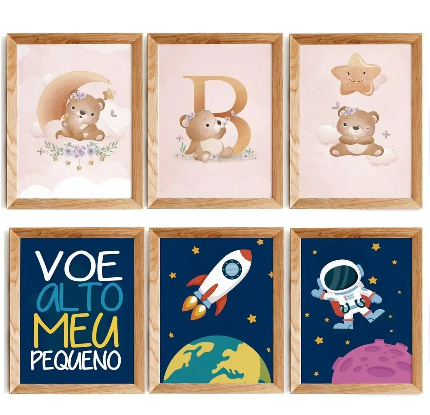 Artes para Quadros Infantis Super Kit Arquivo Infantil 11