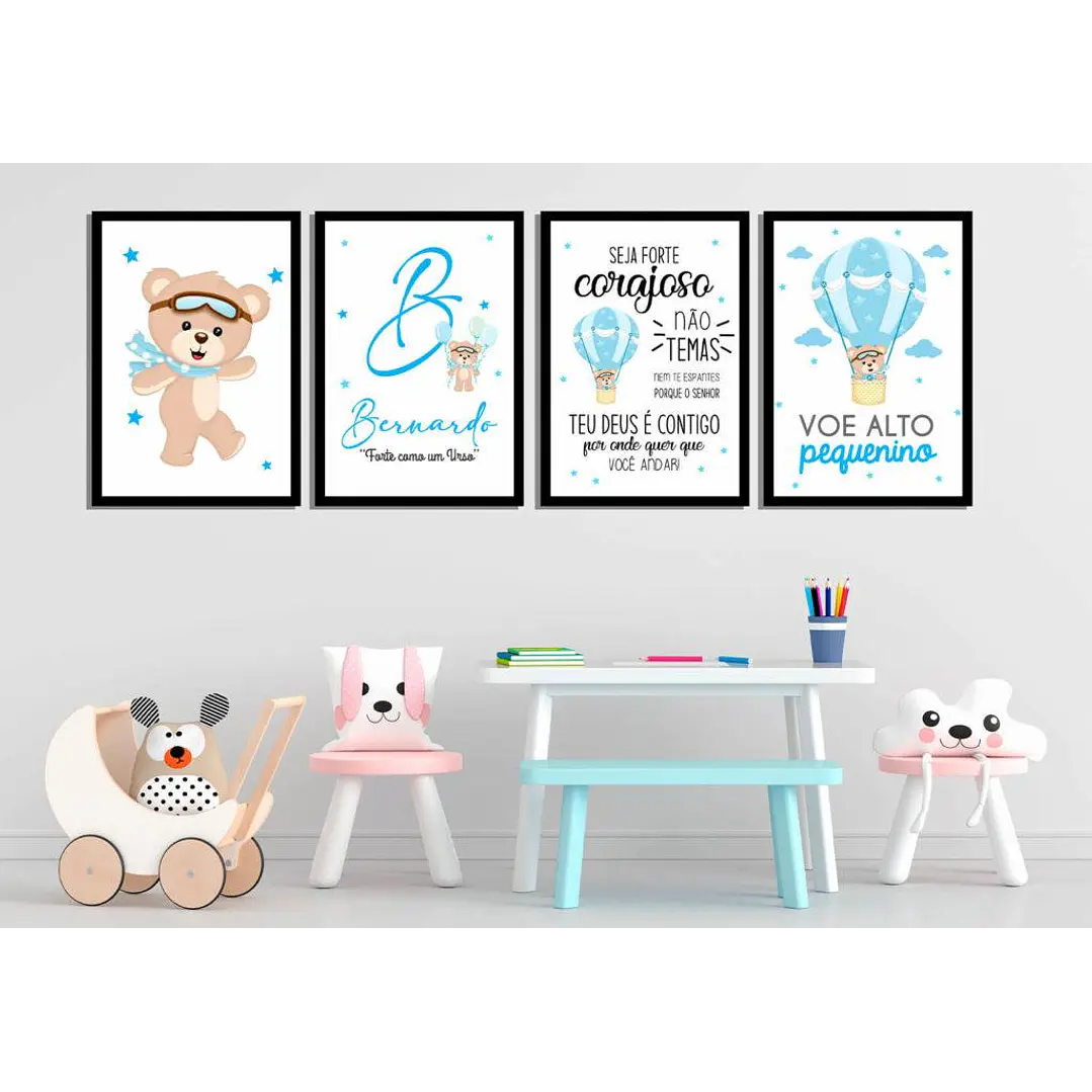 Artes para Quadros Infantis Super Kit Arquivo Infantil 5