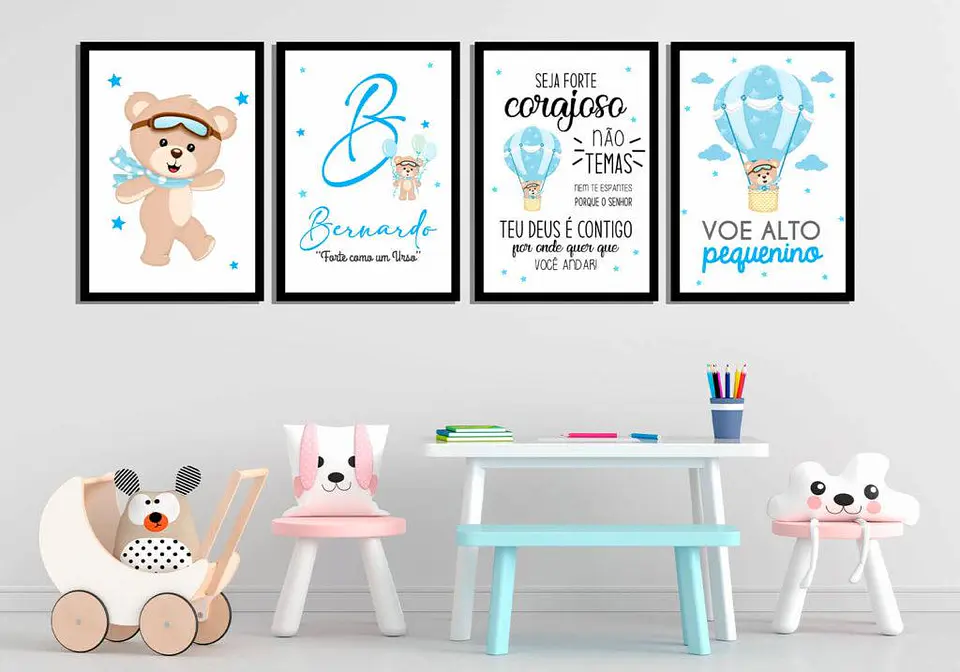 Artes para Quadros Infantis Super Kit Arquivo Infantil 5
