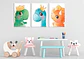 Artes para Quadros Infantis Super Kit Arquivo Infantil - Miniatura 13