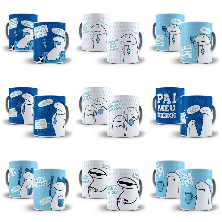 26 Artes Caneca Flork Dia dos Pais Arquivos Png 1