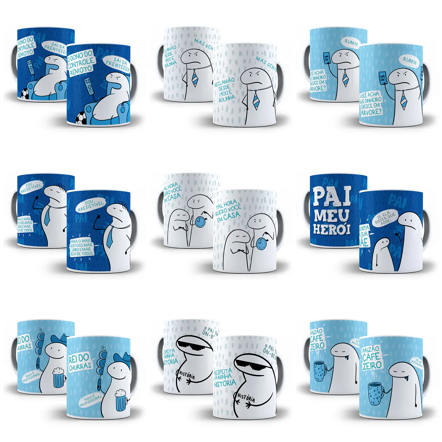 26 Artes Caneca Flork Dia dos Pais Arquivos Png 1