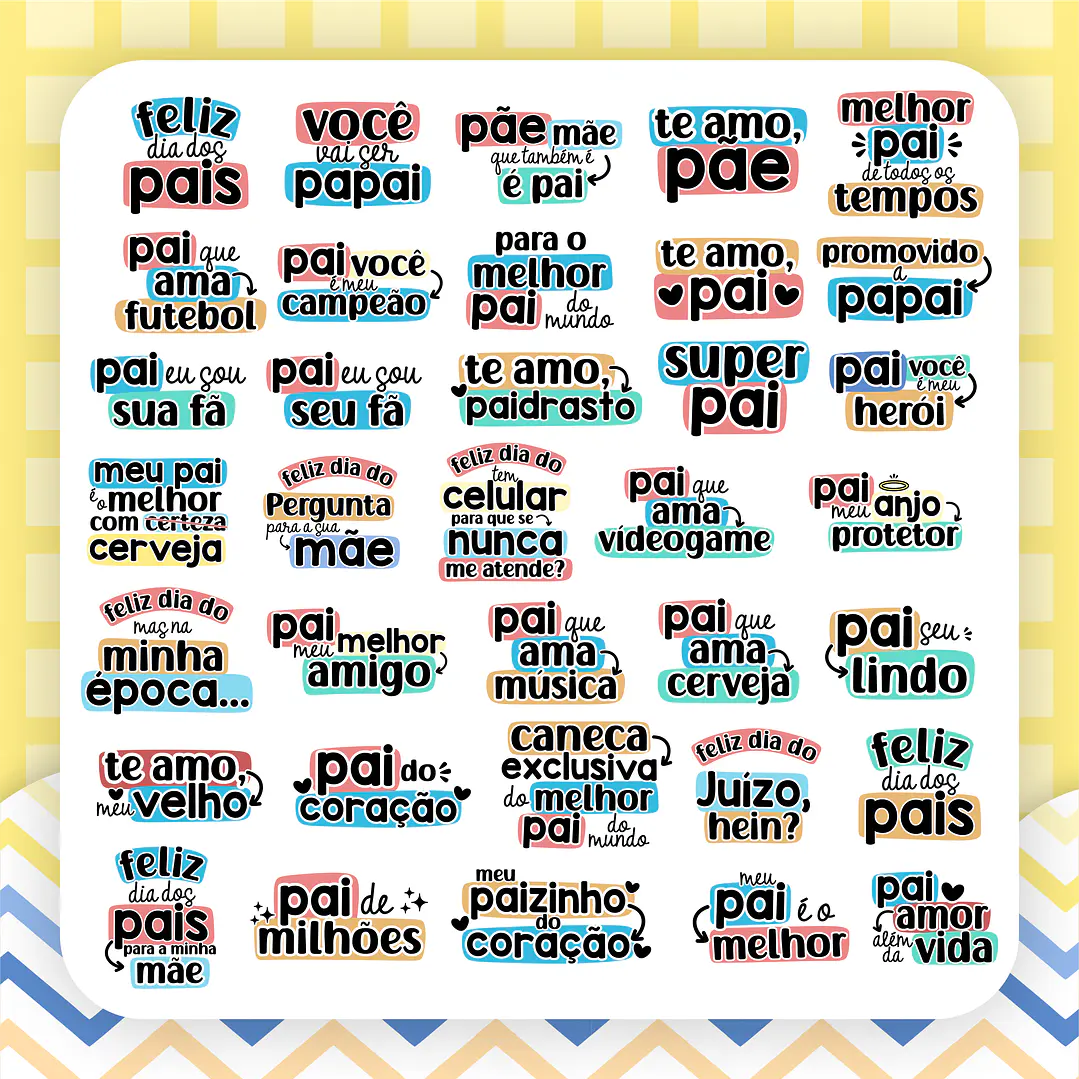 Kit Digital Florks Dia dos Pais Arquivos Png   4