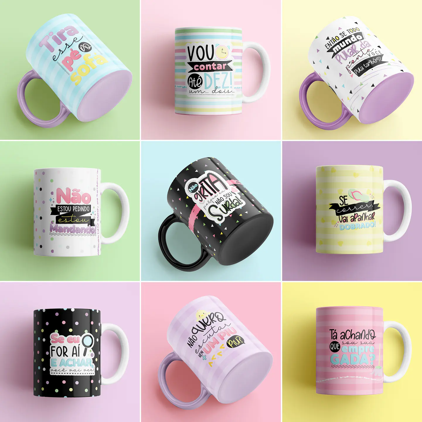 48 Artes Caneca Dia das Mães Png Sublimação Baixar Grátis  1