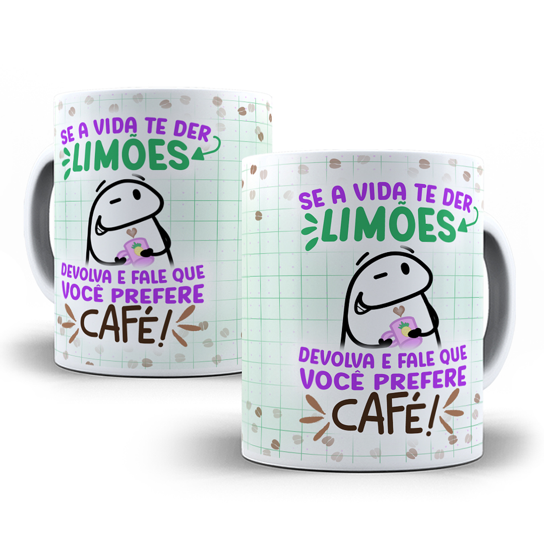 3 Artes Caneca Flork Café Sublimação Baixar Grátis 1