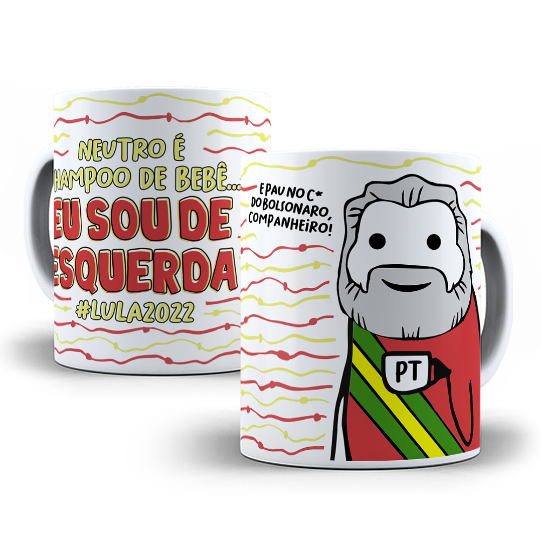 61 Artes Flork Caneca e Camisa para Sublimação Lula e Bolsonaro Arquivos em Png 10