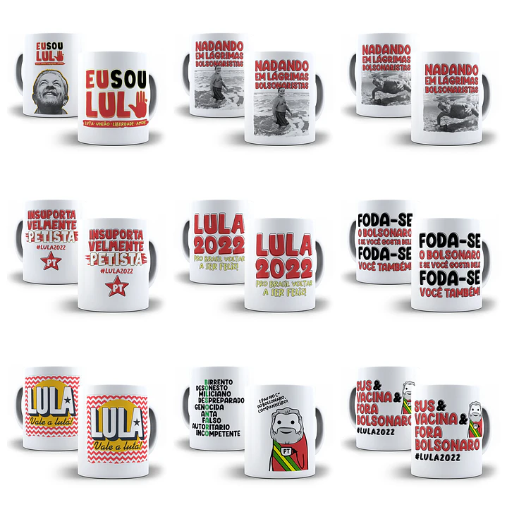 25 Artes Caneca Lula Eleições Política Sublimação Arquivos Jpg 1