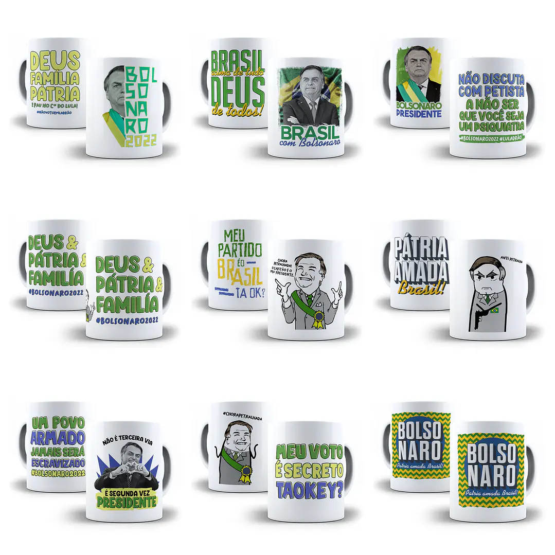 23 Artes Caneca Bolsonaro Eleições Política Sublimação Arquivos Jpg 1