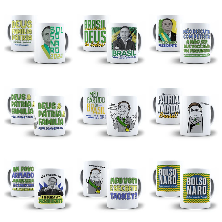 23 Artes Caneca Bolsonaro Eleições Política Sublimação Arquivos Jpg 1