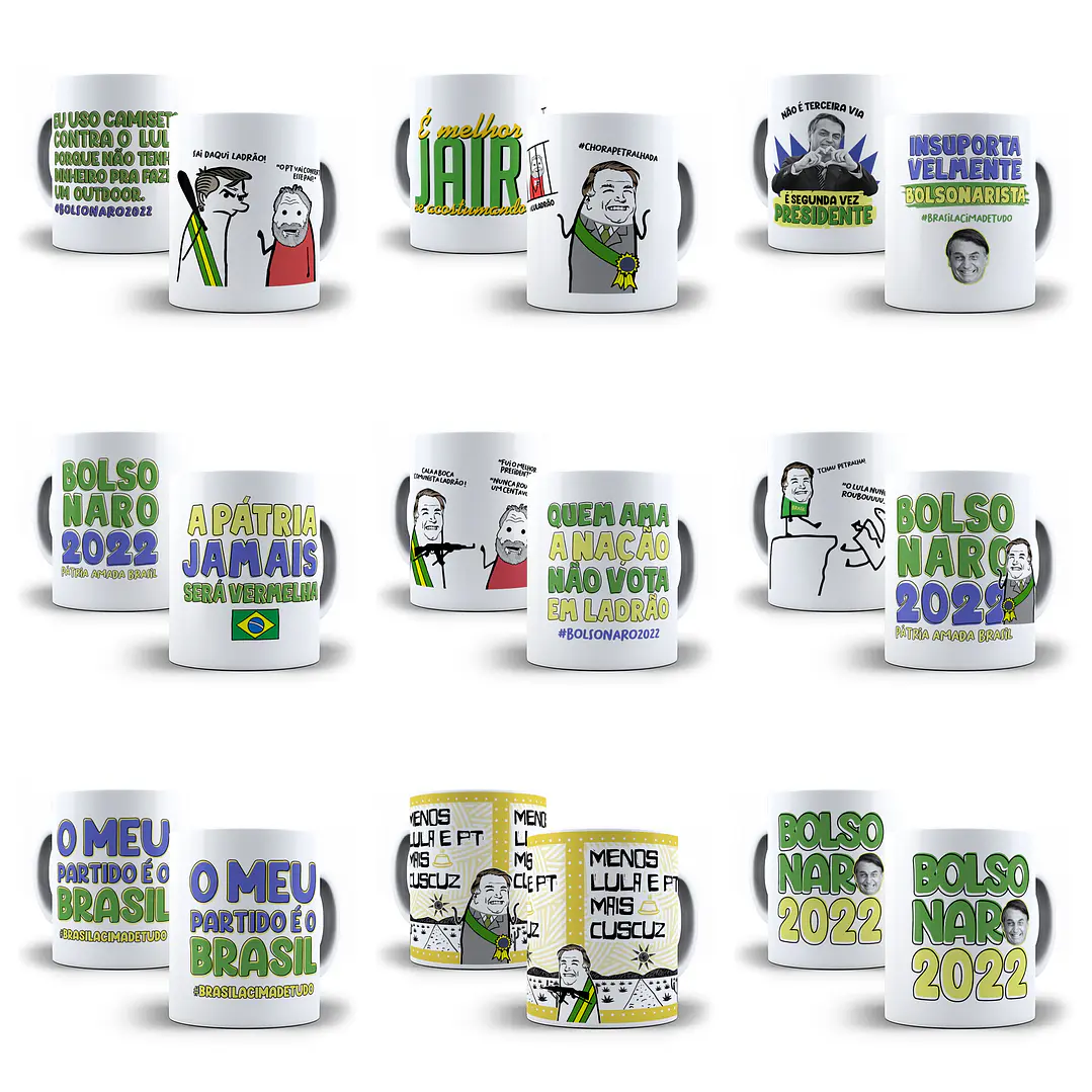 23 Artes Caneca Bolsonaro Eleições Política Sublimação Arquivos Jpg 2