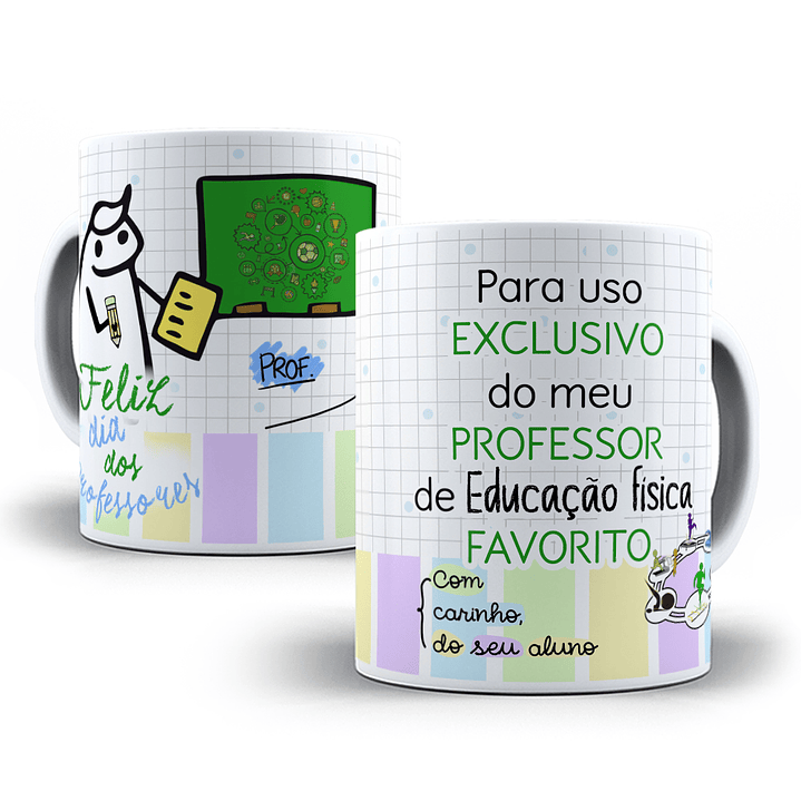 24 Artes Caneca Meu Professor Favorito Sublimação Arquivos em Corel Draw + Jpg 8
