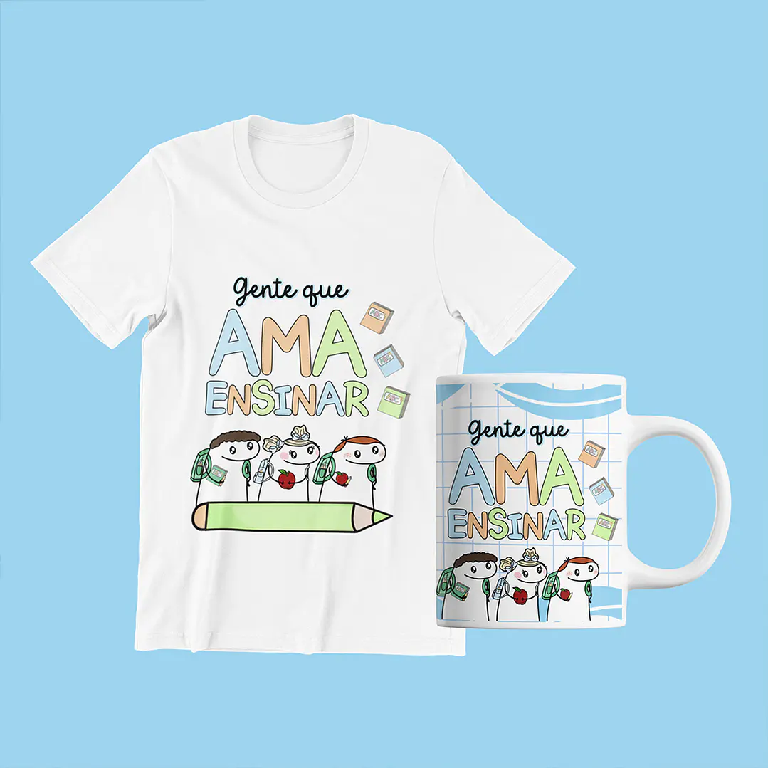 Kit Digital Flork Dia dos Professores sem fundo L20 Arquivos Png  9