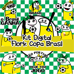 Kit Digital Flork Torcedor Copa Brasil  sem fundo Lt22 Arquivos Png 