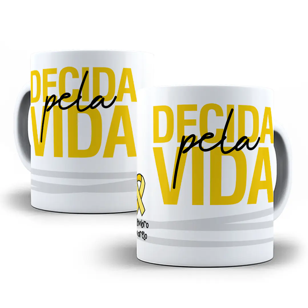 25 Artes Caneca e Camisa Setembro Amarelo Flork e Outros  Arquivos Sublimação Png 2