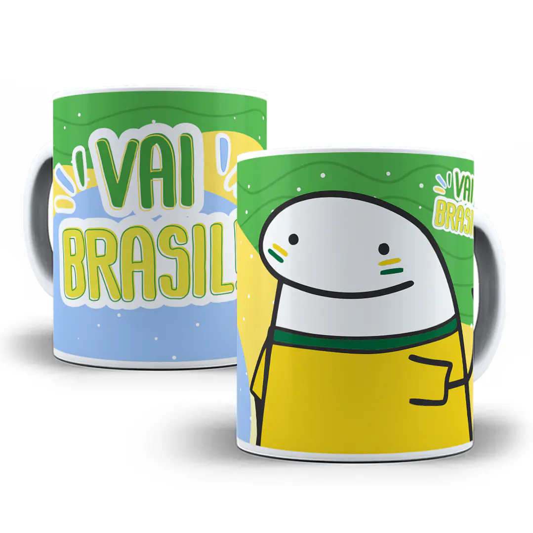 10 Artes Caneca Torcedor Brasil Sublimação Arquivos Png 5