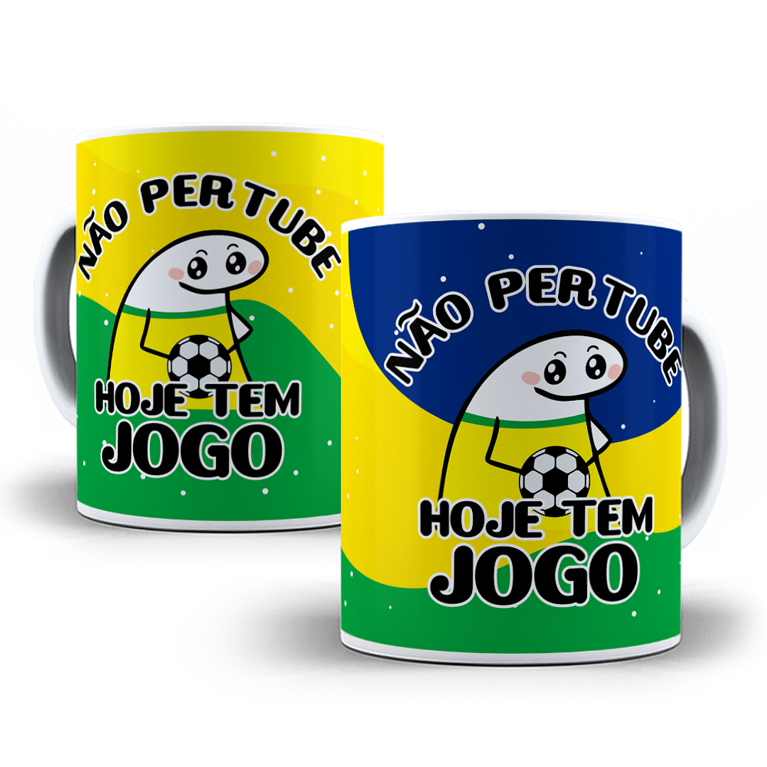 6 Artes Caneca Flork Brasil Copa do Mundo Sublimação Baixar Grátis 7