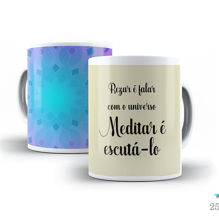 21 Artes Caneca Yoga Editável Corel Draw + Png 3