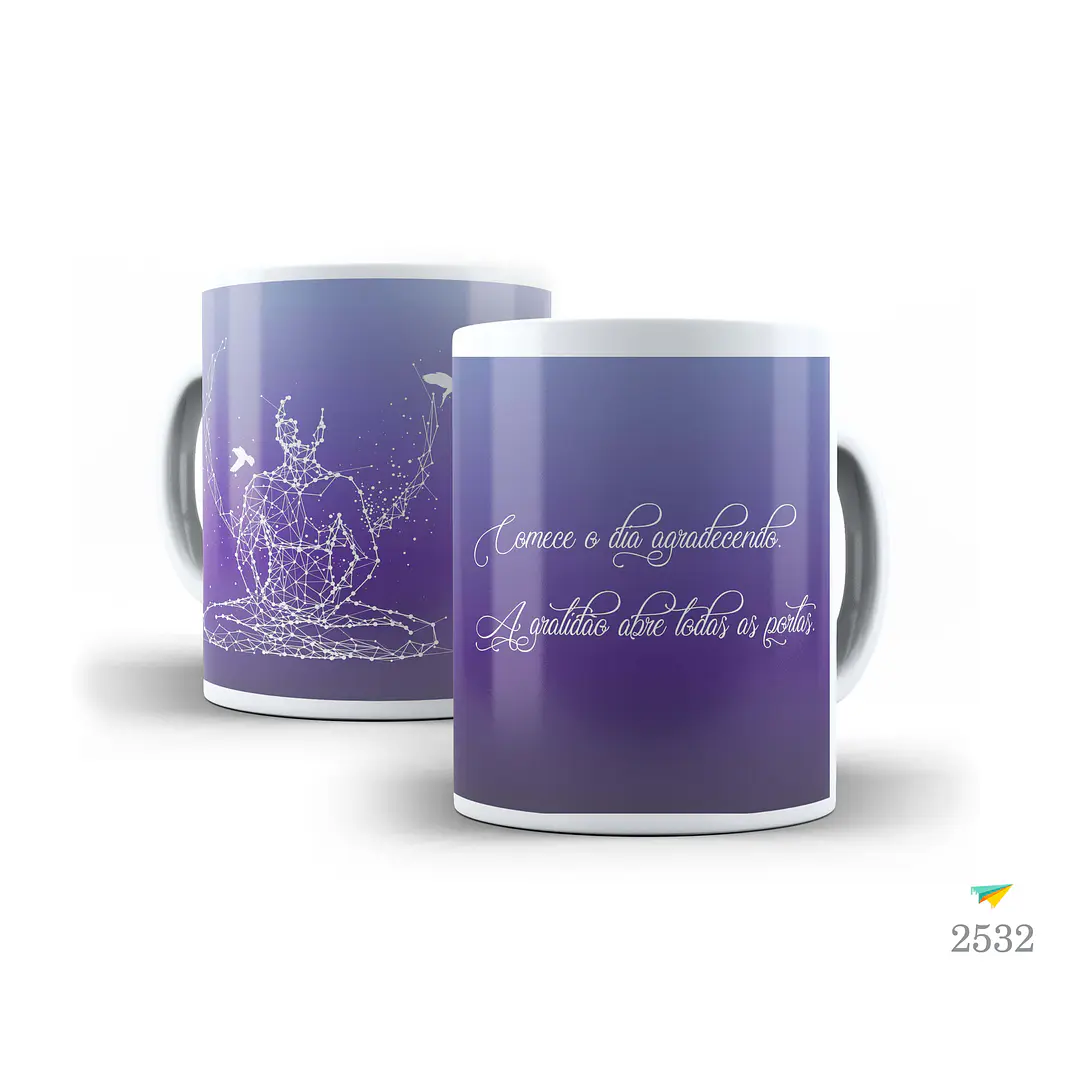21 Artes Caneca Yoga Editável Corel Draw + Png 10