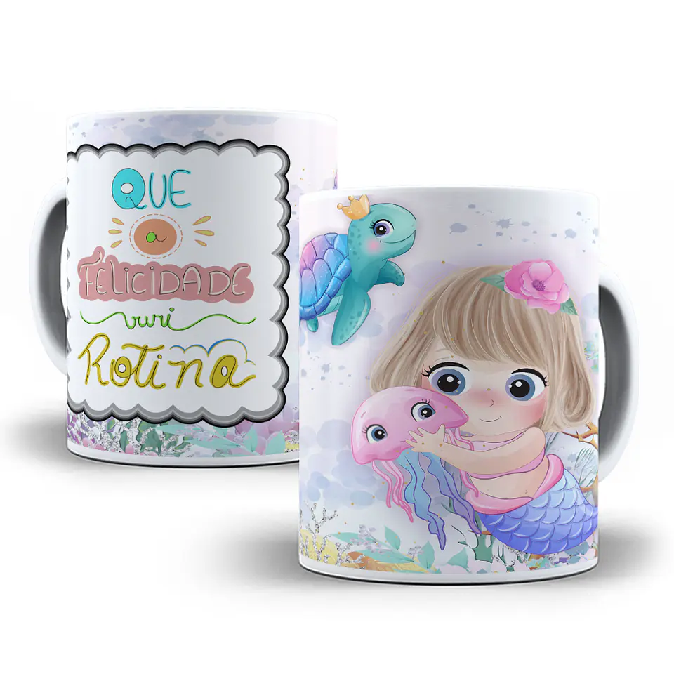 40 Artes Caneca Frases Fofas Editável Corel Draw + Png 5