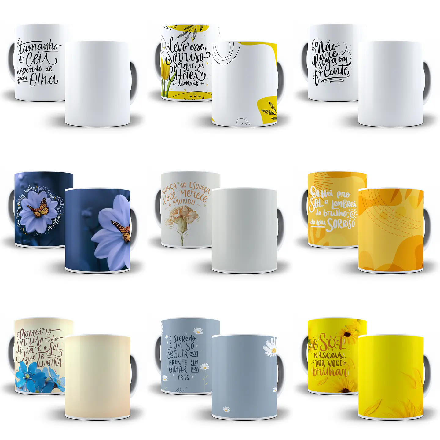 61 Artes Caneca Frases Motivacional Arquivos Png 4