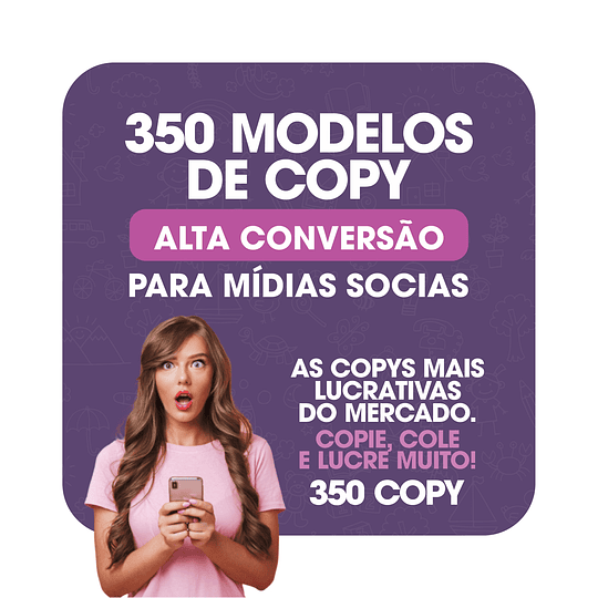 350 Copy para Vender de Alta Conversão Mídias Socias Frases Prontas