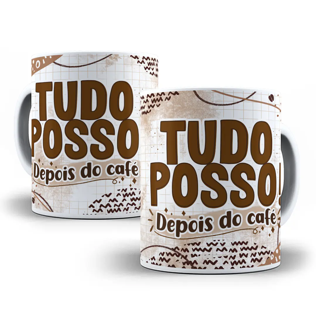 22 Artes Caneca Flork Café Pdf Editável + Png 2