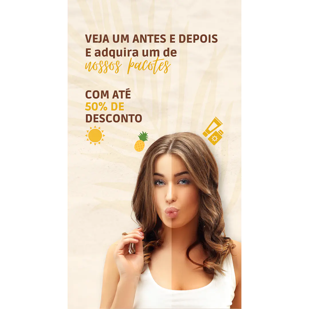 Pack Canva Bronzeamento Templates Editável 29 Artes Storie + Bônus 4