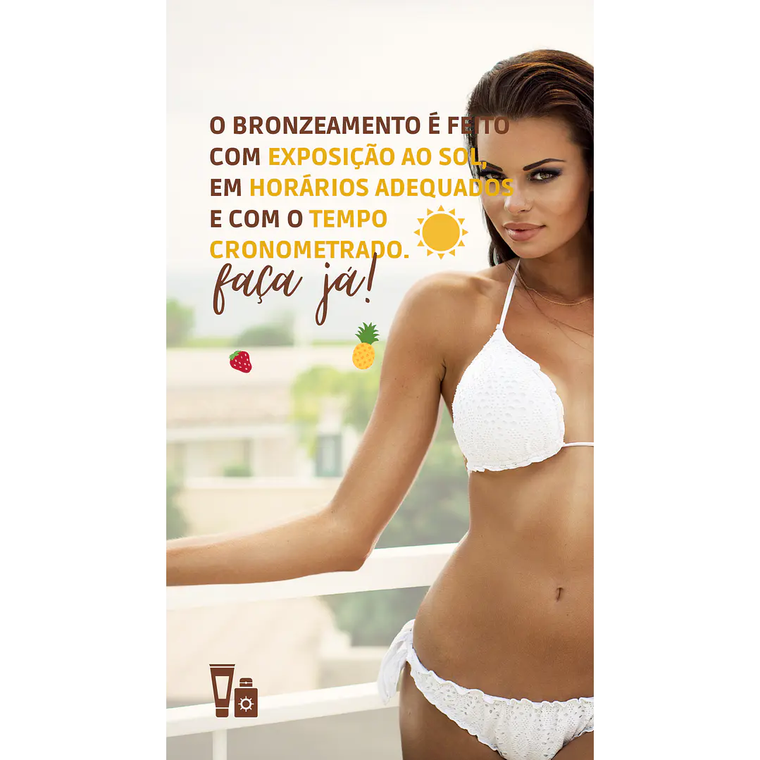 Pack Canva Bronzeamento Templates Editável 29 Artes Storie + Bônus 5