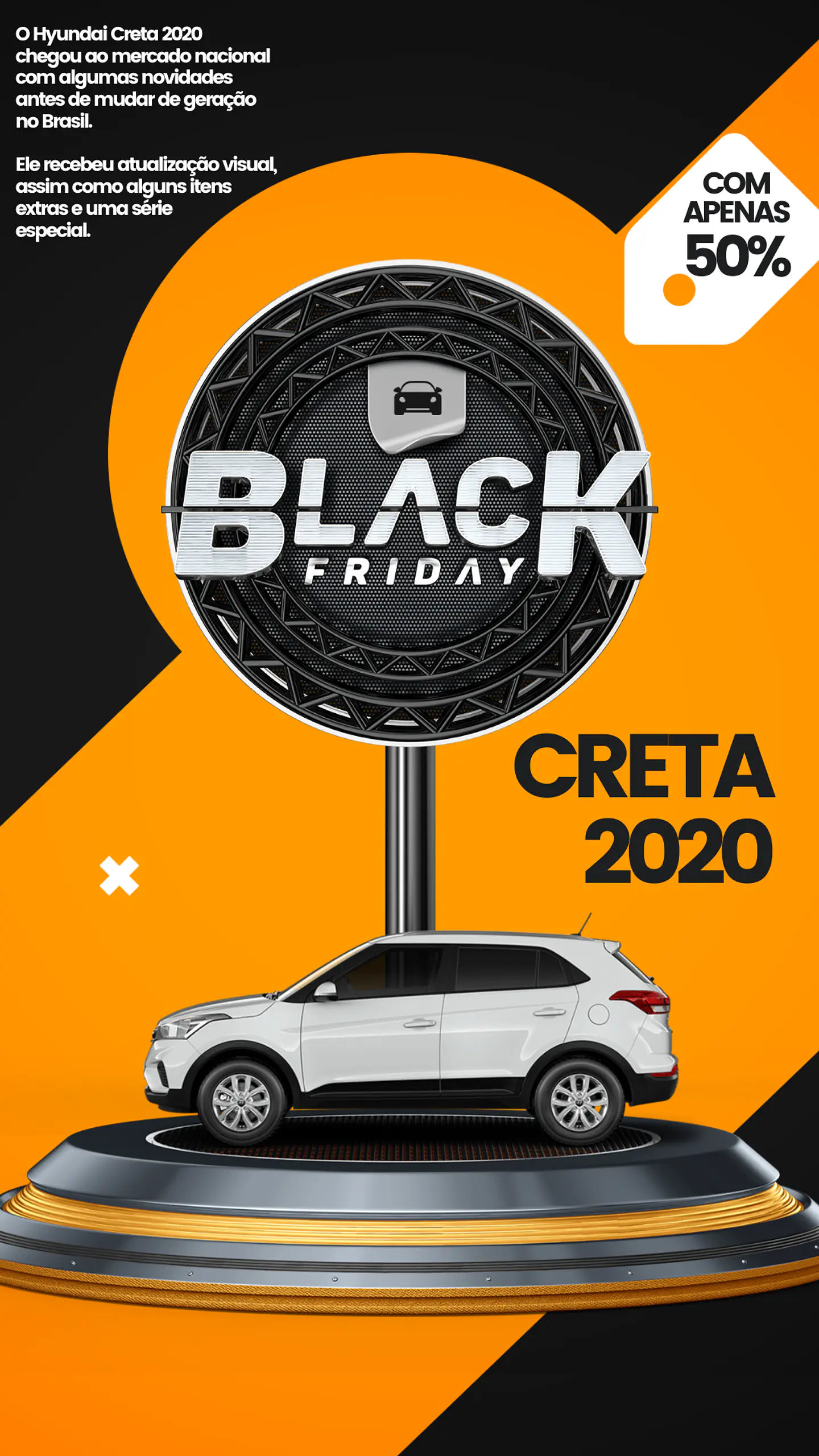 Pack Canva Concessionária Templates Editável 25 Artes Storie + Bônus 3